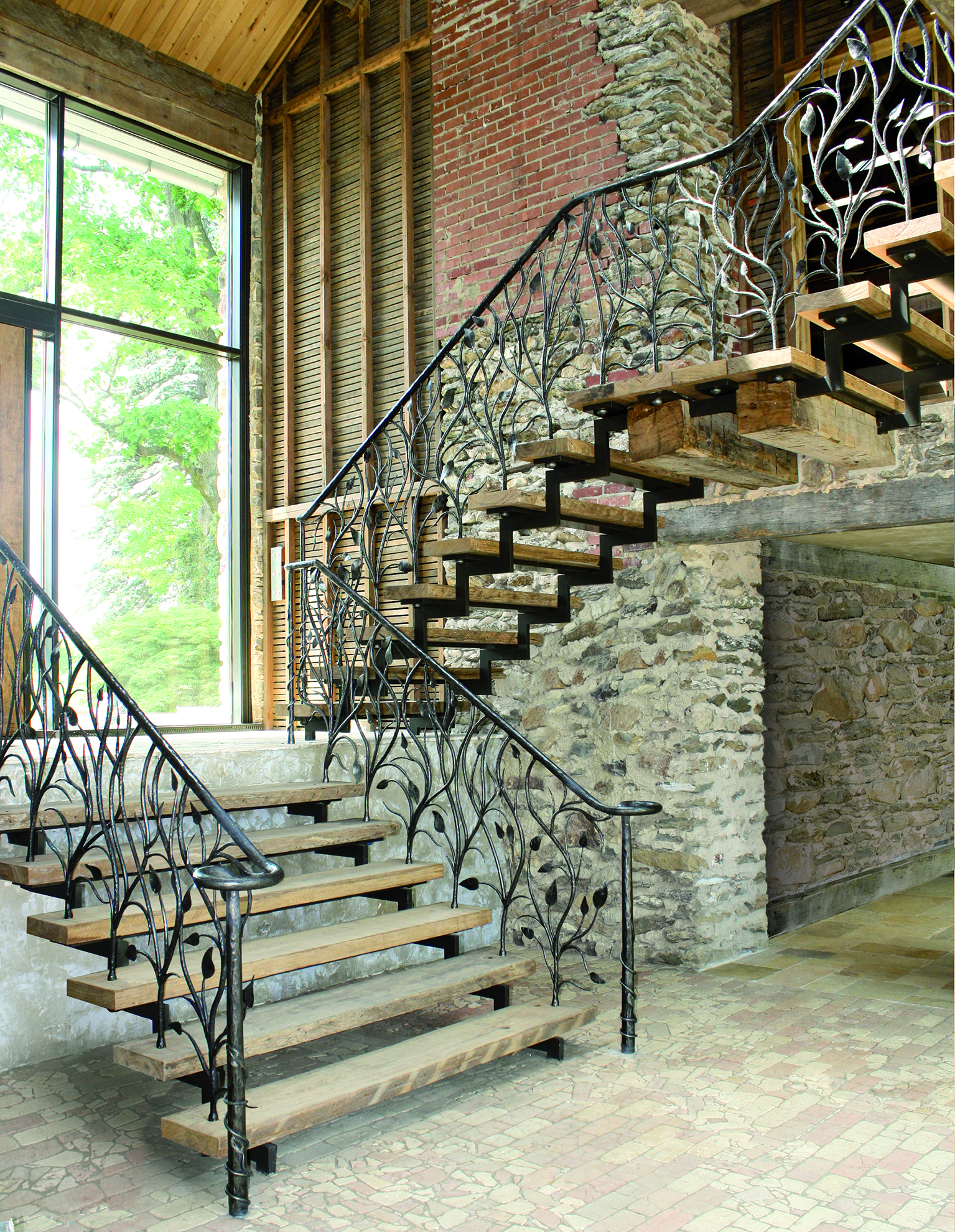 Custom Hand Rails by Artesano Iron Works – Wrought Iron Work for Homes